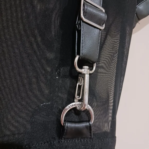 SOLD Cosmic Katy Suspender Dress Killstar - Picture 6 of 10